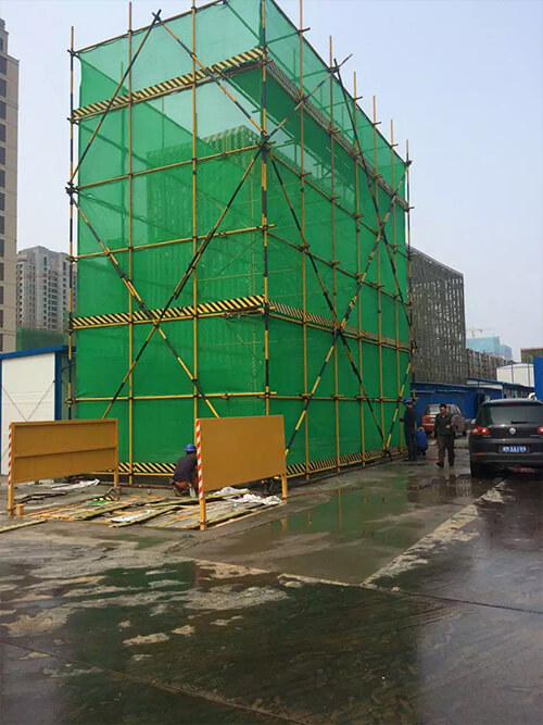 钢管脚手架搭建