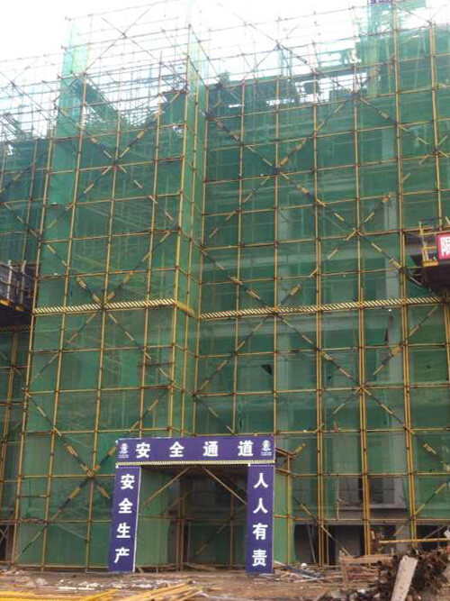 钢管脚手架搭建